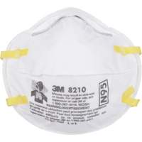 8210 Particulate Respirators, N95, NIOSH Certified GTA Hardware Inc