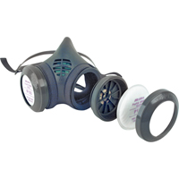 8000 Series Assembled Respirator, Elastomer/Thermoplastic, Medium GTA Hardware Inc