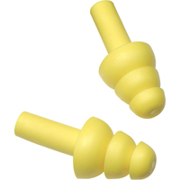 E-A-R Ultrafit Premolded Earplugs, Uncorded, Bulk - Polybag, 25 dB NRR, One-Size GTA Hardware Inc