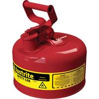 Safety Cans, Type I, Steel, 1 US gal., Red, FM Approved/UL/ULC Listed GTA Hardware Inc
