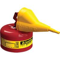 Bidons s&eacute;curitaires, Type I, Acier, 1 gal. US, Rouge, Homologu&eacute; FM/List&eacute; UL/ULC GTA Hardware Inc