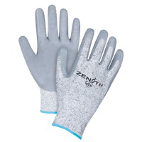 Gants &eacute;lastiques sans coutures r&eacute;sistants &agrave; la coupe, Taille T-Grand/10, Calibre 13, Rev&ecirc;tement Nitrile, Enveloppe en PEHP, ANSI/ISEA 105 niveau 2/EN 388 niveau 3 GTA Hardware Inc