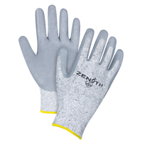 Gants &eacute;lastiques sans coutures r&eacute;sistants &agrave; la coupe, Taille 2T-Grand/11, Calibre 13, Rev&ecirc;tement Nitrile, Enveloppe en PEHP, ANSI/ISEA 105 niveau 2/EN 388 niveau 3 GTA Hardware Inc