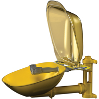 Halo Eyewash Stations, Wall-Mount Installation, Plastic Bowl GTA Hardware Inc