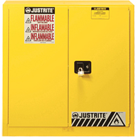 Sure-Grip&reg; EX Flammable Safety Cabinet, 30 gal., 2 Door, 36" W x 35" H x 24" D GTA Hardware Inc