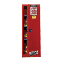 Sure-Grip&reg; EX Slimline Flammable Safety Cabinet, 22 gal., 3 Shelves GTA Hardware Inc