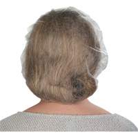 Non-Woven Bouffant Caps, Polypropylene, 21"/Large, White GTA Hardware Inc