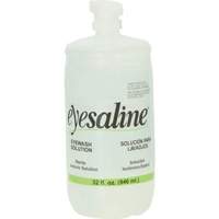 Saline Eyewash Bottles, Full Bottle, 32 oz. GTA Hardware Inc