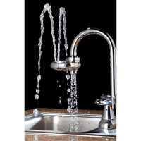 Axion&reg; Eye/Face Wash Station, Sink Mount Installation, Stainless Steel Bowl GTA Hardware Inc