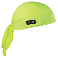Chill-Its&reg; 6615 Cooling Dew Rags, High Visibility Lime-Yellow GTA Hardware Inc