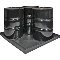 Coquilles de d&eacute;versements Econo Spill Shells , 51" lo x 47" la x 5" h, Cap. de d&eacute;versement 36 gal. US GTA Hardware Inc