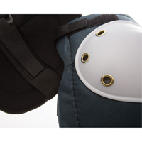 Flexible Knee Pads, Hook and Loop Style, Plastic Caps, Foam Pads GTA Hardware Inc