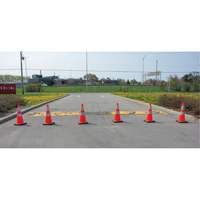 Traffic Cone, 28", Orange, 4" & 6" Reflective Collar(s) GTA Hardware Inc
