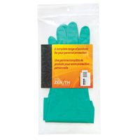 Diamond-Grip Chemical-Resistant Gloves, Size 8, 13" L, Nitrile, Flock-Lined Inner Lining, 13-mil GTA Hardware Inc