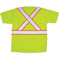 T-shirt conforme &agrave; la CSA, Polyester, T-Grand, Jaune lime haute visibilit&eacute; GTA Hardware Inc