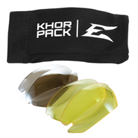 Lentilles de rechange pour les lunettes de s&eacute;curit&eacute; Khor, Antibu&eacute;e/anti-&eacute;gratignures, Transparent, Khor GTA Hardware Inc