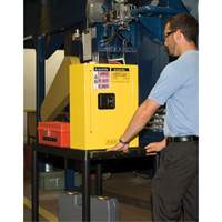 Sure-Grip&reg; EX Mini Flammable Safety Cabinet, 2 Gal., 1 Door, 17" W x 22" H x 8" D GTA Hardware Inc