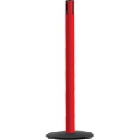 Syst&egrave;me Advance TensaBarrier - Poteau r&eacute;cepteur, Hauteur de 36", Rouge GTA Hardware Inc