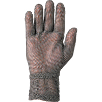 2" Cuff Mesh Glove, Size Small/7, Stainless Steel Shell, ANSI/ISEA 105 Level 5 GTA Hardware Inc