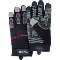 Gants pour m&eacute;canicien ZM400 de premi&egrave;re qualit&eacute;, Paume Synth&eacute;tique, Taille T-Grand GTA Hardware Inc
