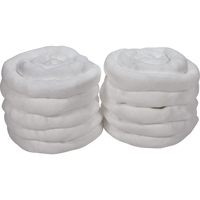 Remblais tubulaire absorbant, Huile seulement, Absorption 45 gal., 3" la x 10' lo, Pqt de 10 GTA Hardware Inc