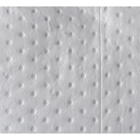 Feuilles absorbantes li&eacute;es de premi&egrave;re qualit&eacute;, Huile seulement, 15" x 17", 8 gal. d'absorption GTA Hardware Inc