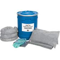 Trousse de lutte contre les d&eacute;versements de premi&egrave;re qualit&eacute; pour camion, Universel, Baril, Absorbance de 10 gal. US GTA Hardware Inc