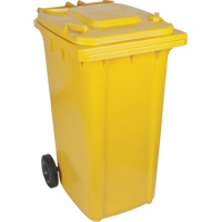 Contenant jaune mobile, Polyur&eacute;thane, 63 gallons/63 gal. US GTA Hardware Inc
