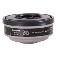North&reg; N Series Respirator Cartridges, Gas/Vapour Cartridge, Organic Vapour GTA Hardware Inc