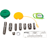 Axion Advantage&reg; Eye/Face Wash Upgrade Kit with Green ABS Plastic Eye/Face Wash Head GTA Hardware Inc