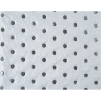 Feuilles absorbantes en fibres fines de calibre industriel, Huile seulement, 15" x 17", 40 gal. d'absorption GTA Hardware Inc