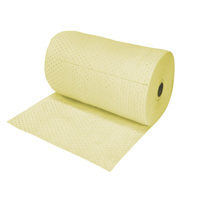 Rouleaux absorbants en fibres fines de calibre industriel, Poids moyen, 150' lo x 30" la, Absorption 50 gal. GTA Hardware Inc