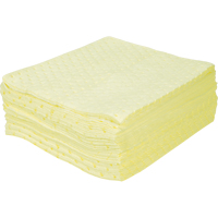 Feuilles absorbantes li&eacute;es de premi&egrave;re qualit&eacute;, Mati&egrave;res dangereuses, 15" x 17", 15 gal. d'absorption GTA Hardware Inc