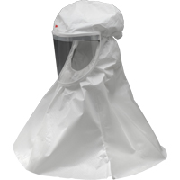 Cagoule &eacute;conomique Versaflo, Grand/Moyen, Coiffe souple, Bavette Simple GTA Hardware Inc
