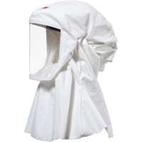 Cagoule Versaflo de haute durabilit&eacute; avec coiffe int&eacute;gr&eacute;e, Grand/Moyen, Coiffe souple, Bavette Simple GTA Hardware Inc