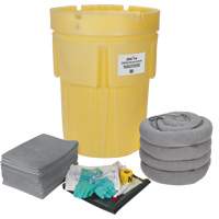 Trousse &eacute;conomique de lutte contre les d&eacute;versements, Universel, Baril, Absorbance de 95 gal. US GTA Hardware Inc