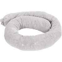 Remblais tubulaire absorbant, Huile seulement, Absorption 25 gal., 3" la x 4' lo, Pqt de 12 GTA Hardware Inc