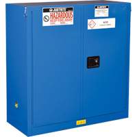 Armoires doubl&eacute;es pour rangement de mati&egrave;res dangereuses Chem-Cor, 30 gal., 43" x 44" x 18" GTA Hardware Inc