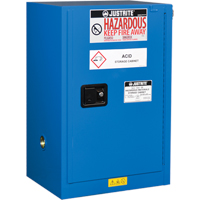 ChemCor&reg; Lined Hazardous Material Compac Safety Cabinets, 12 gal., 23.25" x 35" x 18" GTA Hardware Inc