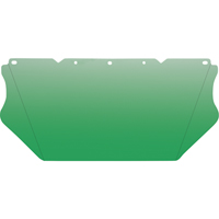 V-Gard&reg; Visor for General Purpose Applications, Polycarbonate, Green Tint GTA Hardware Inc