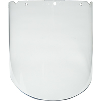 V-Gard&reg; Visor for Heavy Duty General Purpose Applications, Polycarbonate, Clear Tint GTA Hardware Inc