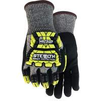 Gants antichocs Stealth Hellcat, Petit, Paume en PEHP, Poignet Poignet en tricot GTA Hardware Inc
