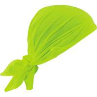 Chill-Its&reg; 6710 Cooling Triangle Hat, High Visibility Lime-Yellow GTA Hardware Inc