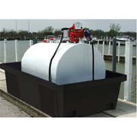 Poly-Tank&reg; Containment Unit 550 Without Drain, 113" L x 71" W x 32" H, 750 US gal. Capacity GTA Hardware Inc