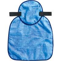 Tampon et voile pour le cou refroidissants pour casque de s&eacute;curit&eacute; Chill-Its 6717CT, Bleu GTA Hardware Inc