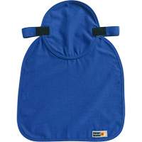 Tampon et voile pour le cou refroidissants et ignifug&eacute;s pour casque de s&eacute;curit&eacute; Chill-Its 6717FR, Bleu GTA Hardware Inc