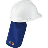 Tampon et voile pour le cou refroidissants et ignifug&eacute;s pour casque de s&eacute;curit&eacute; Chill-Its 6717FR, Bleu GTA Hardware Inc