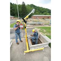 4-Piece Hoist System with Manhandler Hoist/Winch GTA Hardware Inc