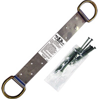 Ancrage double pour toiture Miller, Anneau en D, Usage Permanent GTA Hardware Inc