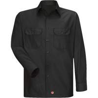 Long Sleeve Ripstop Shirt, Men's, 3X-Large, Black GTA Hardware Inc
